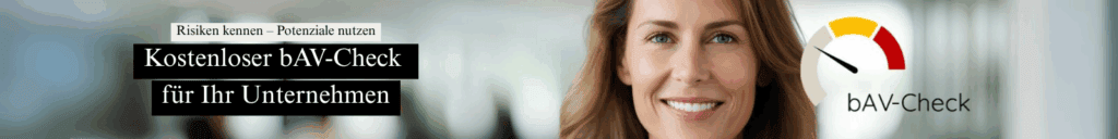 Fachberatung für betriebliche Altersvorsorge im Rahmen des Betriebsrentenstärkungsgesetzes.