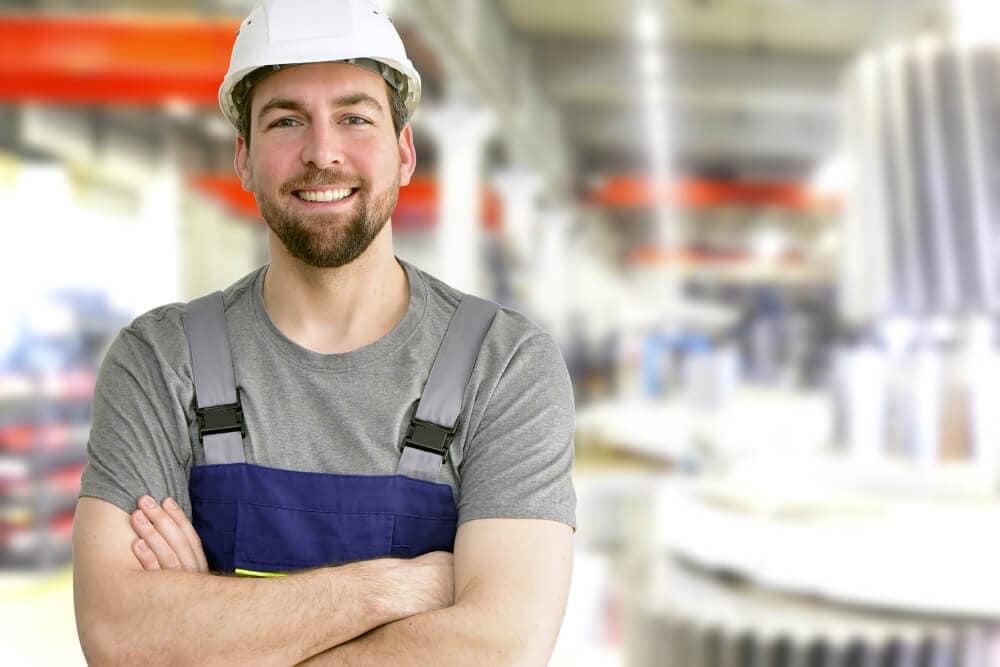 Fachmann aus der Bau- und Handwerksbranche 