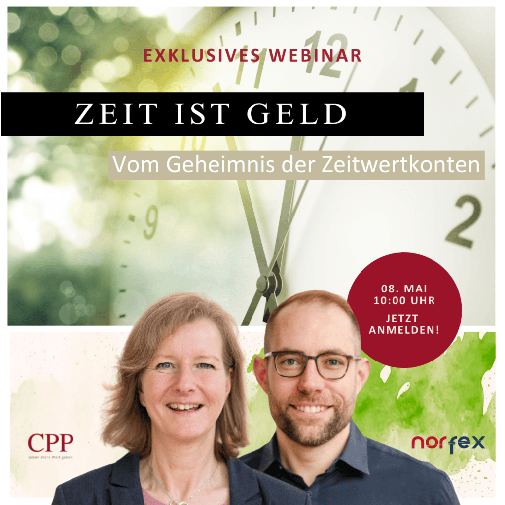 Corporate Altersvorsorge Partner für Zeitwertkonten.